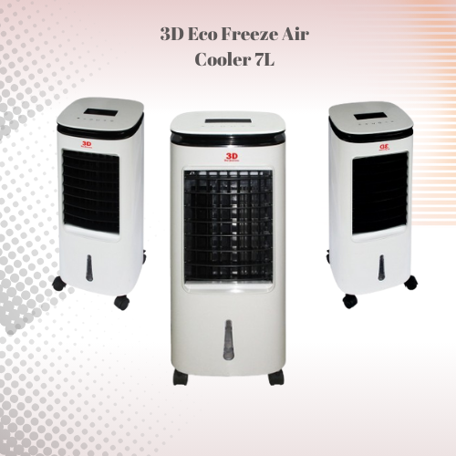 3D AC-703 Eco Freeze Air Cooler 7L