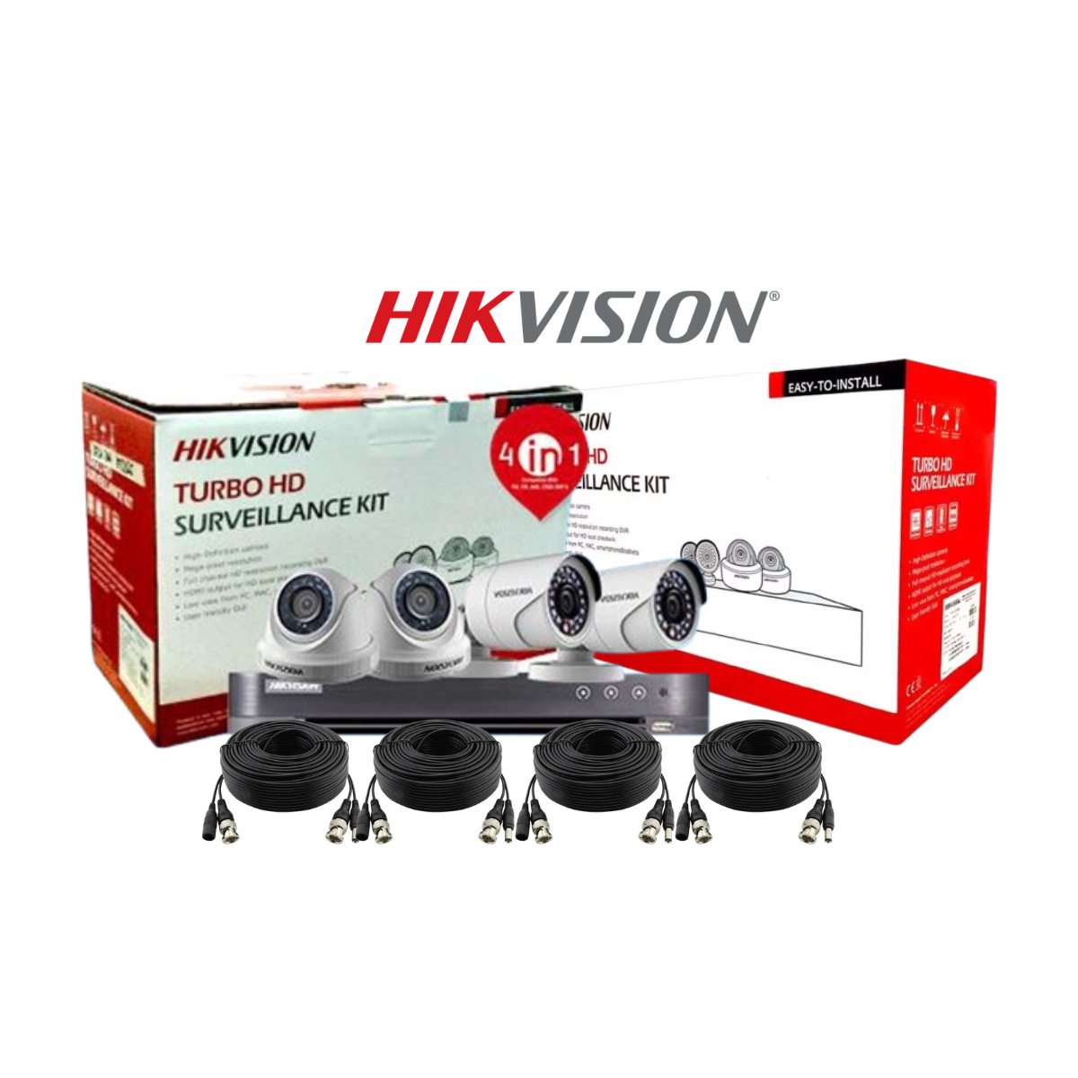 Hikvision 4 Channel Kit (Standard)