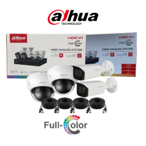 Dahua 4 Channel Kit (Full Color)