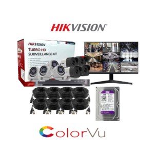 Hikvision 8 Channel CCTV Full Package (Full Color)