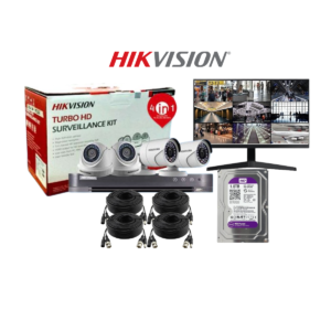 Hikvision 4 Channel CCTV Full Package (Standard)