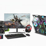 AMD RYZEN 5 5600X  ,16GB 3200MHZ RAM ,NVME M.2 256GB SSD, 512GB SSD  PC SET