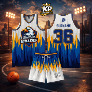KINGPRINTS Ballers Custom Sublimation Jersey Set – Eagle Edition